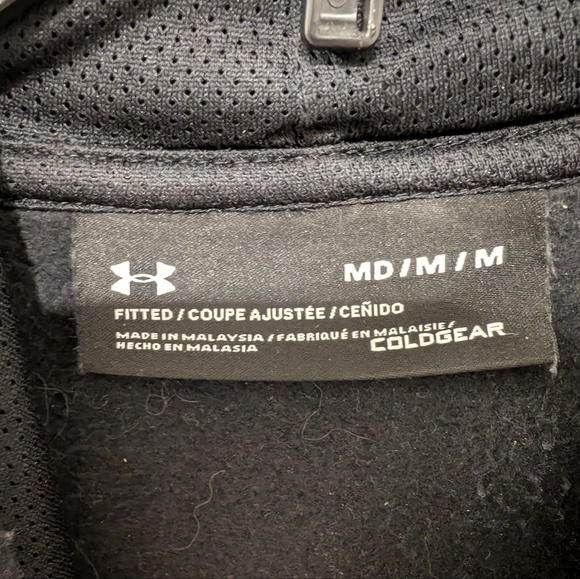 Men Under Armour Black Hoodie - Picture 3 of 3